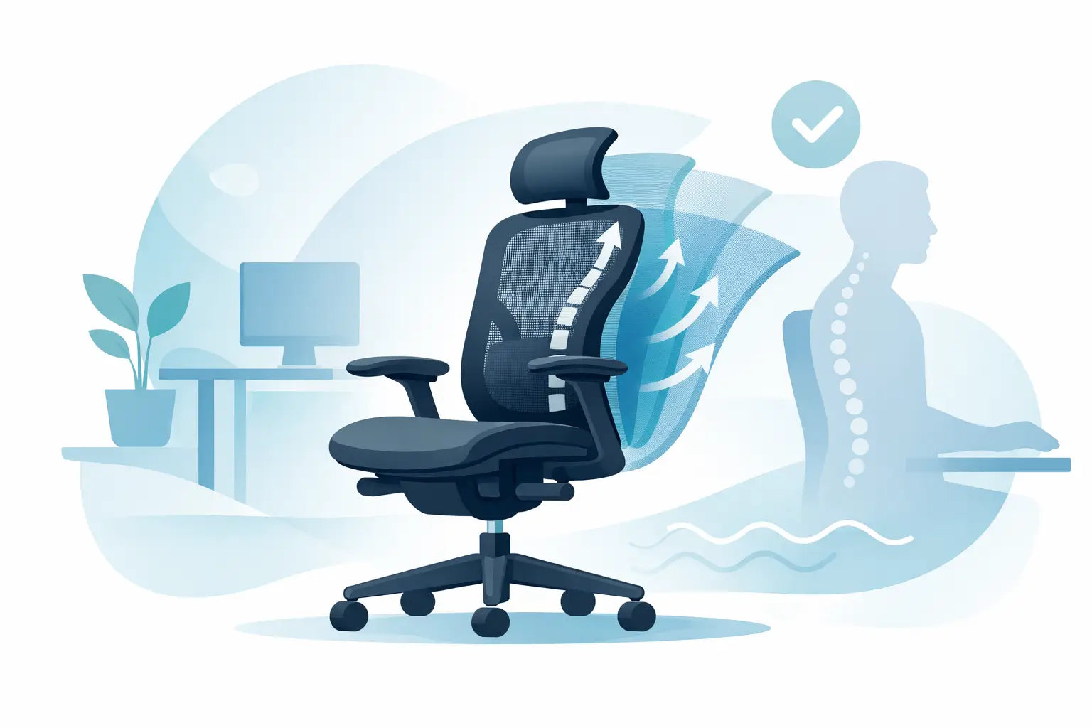 Schienale flessibile sedia ergonomica: serve?