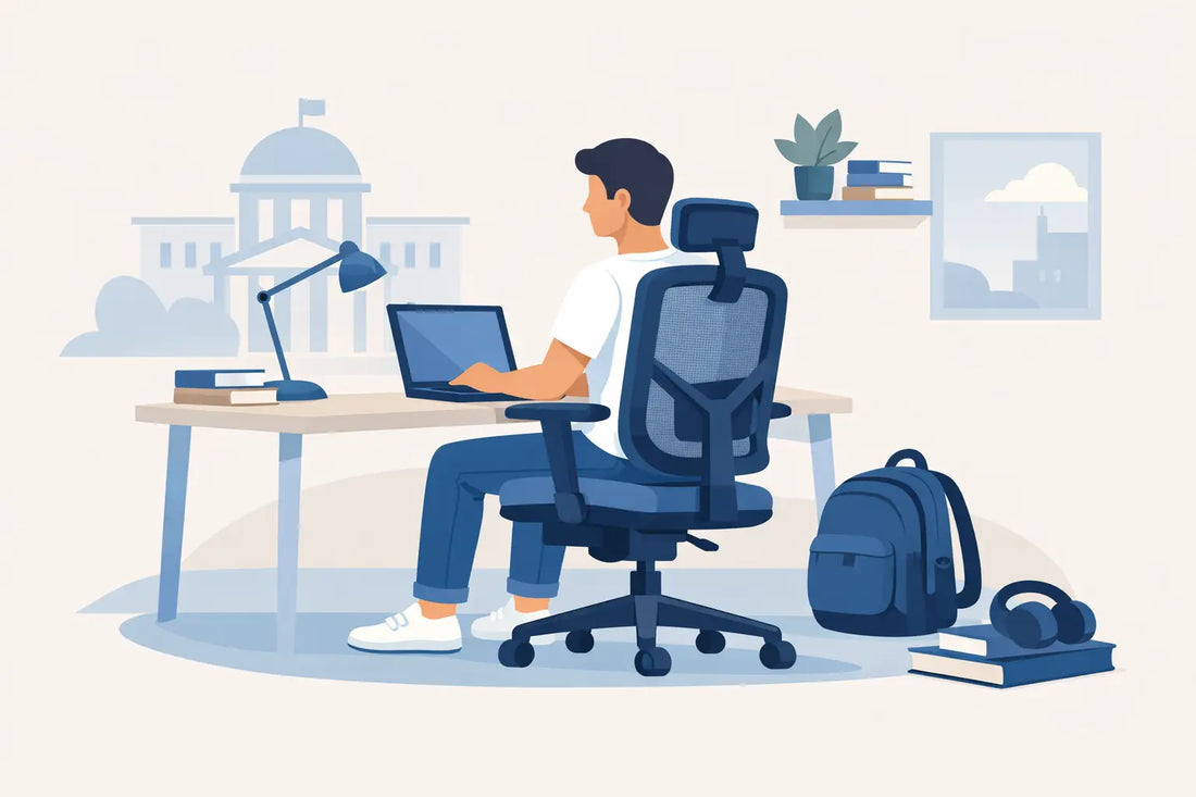 Sedia ergonomica per studenti universitari