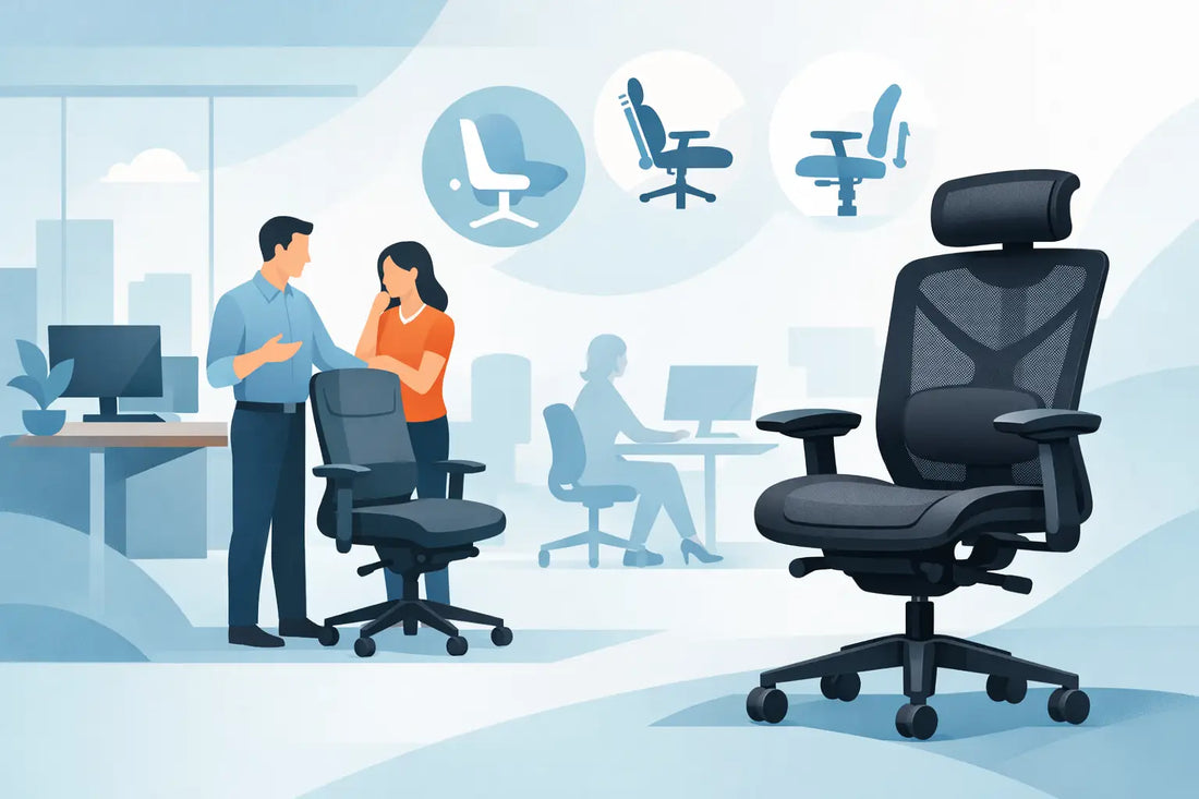 Sedia ergonomica professionale ufficio: come sceglierla